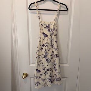 GAP Floral Linen-Cotton Short Dress Summer 2010 - Size Small